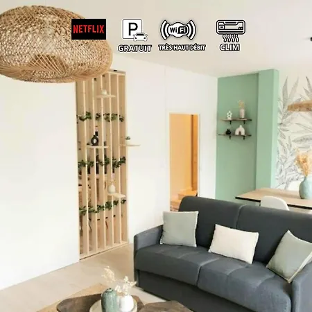 The Cosy Centre-ville Proche Gare Apartment *