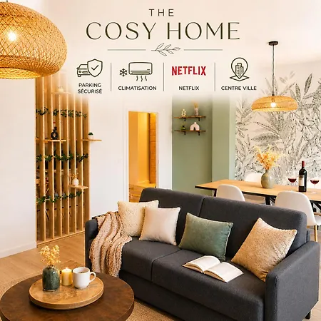 Apartment The Cosy Centre Parking Clim